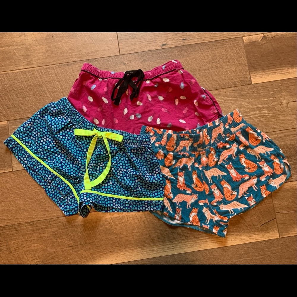 Three Pair Sleep Shorts
